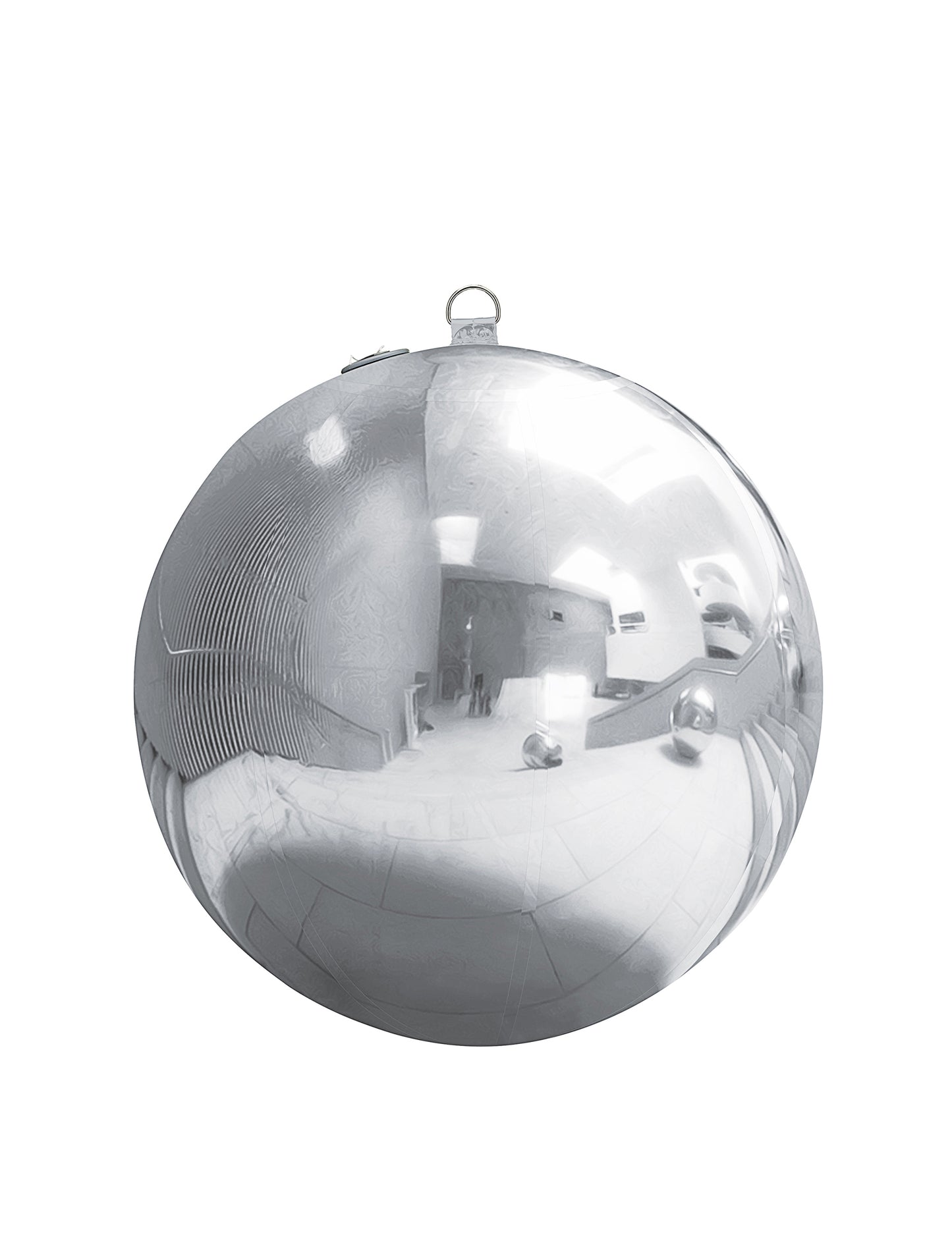 Minge oglindă gonflabilă argintie 60 cm 