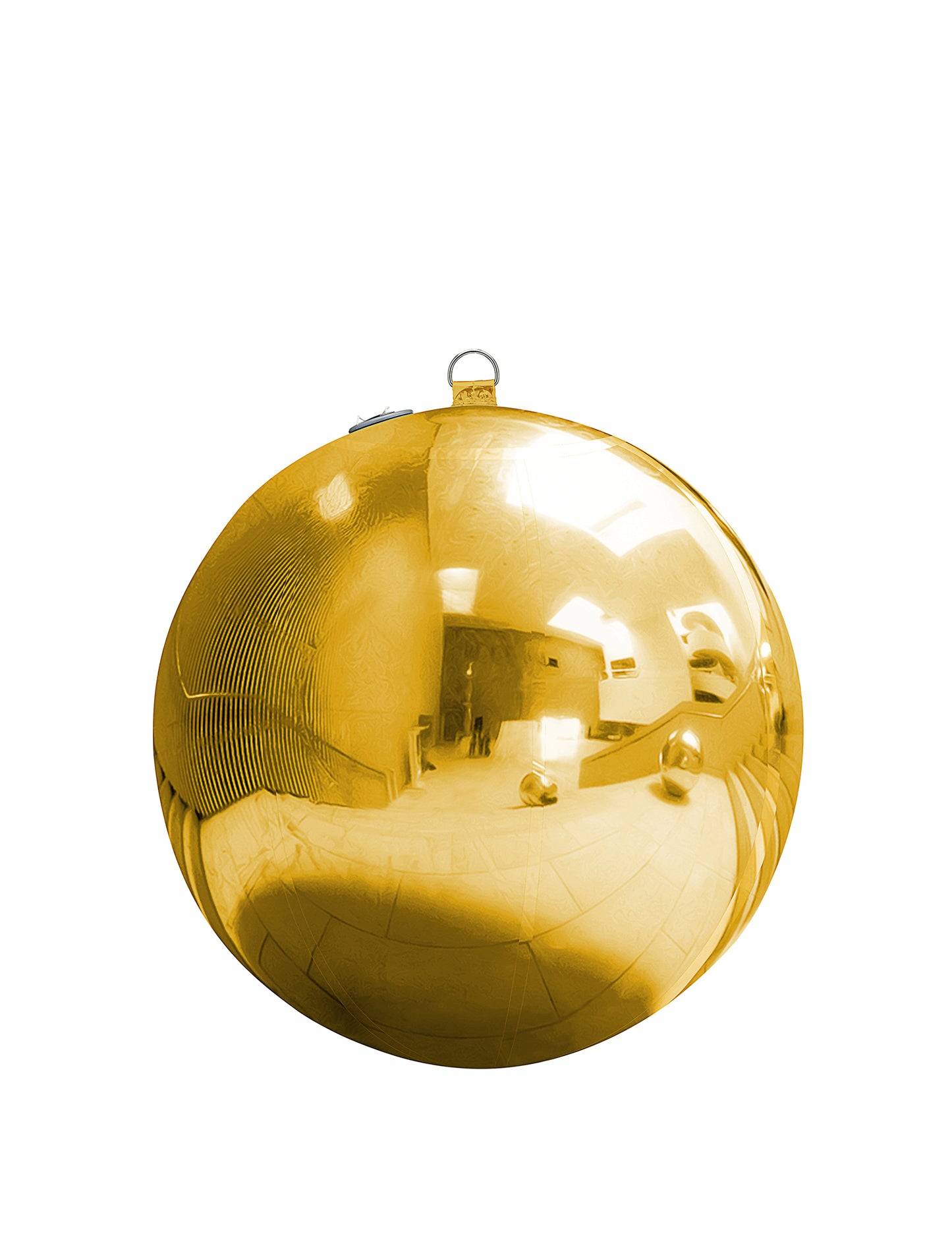 Minge oglindă gonflabilă aurie 60 cm 
