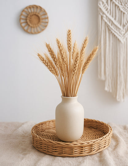 Buchet de urechi naturale de grâu 60 cm