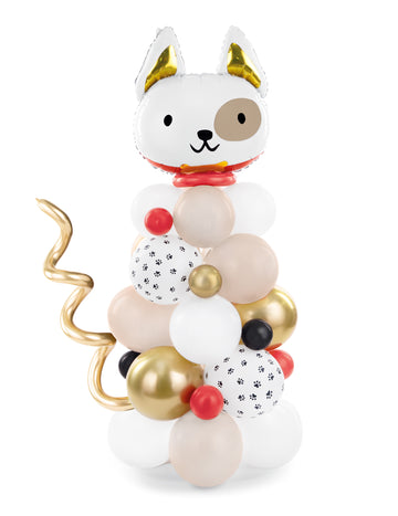 Buchet de baloane pentru câini 155 x 83 cm Set de 64 de piese