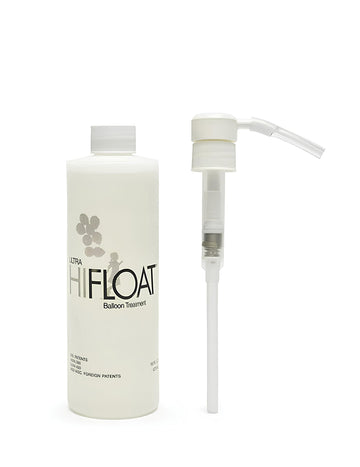 Bouteille HI-FLOAT avec pompe pour ballons hélium 473ml