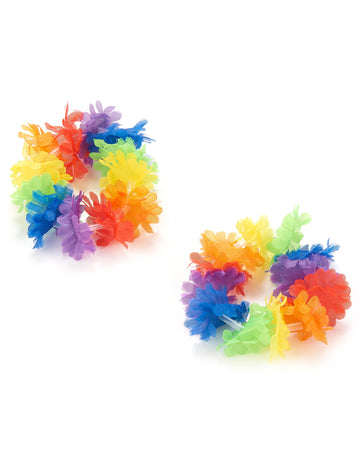 2 brățări hawaiene multicolore