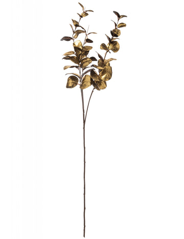 Ramură de eucalipt aurie 76 cm 