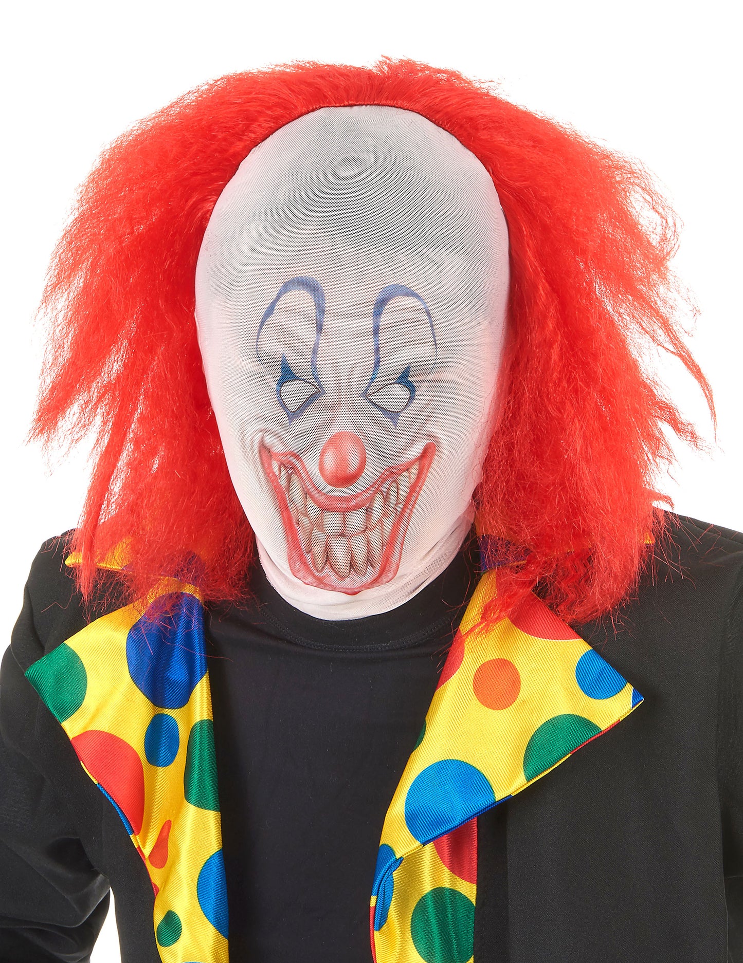 Hota de clovn cu părul adult de Halloween