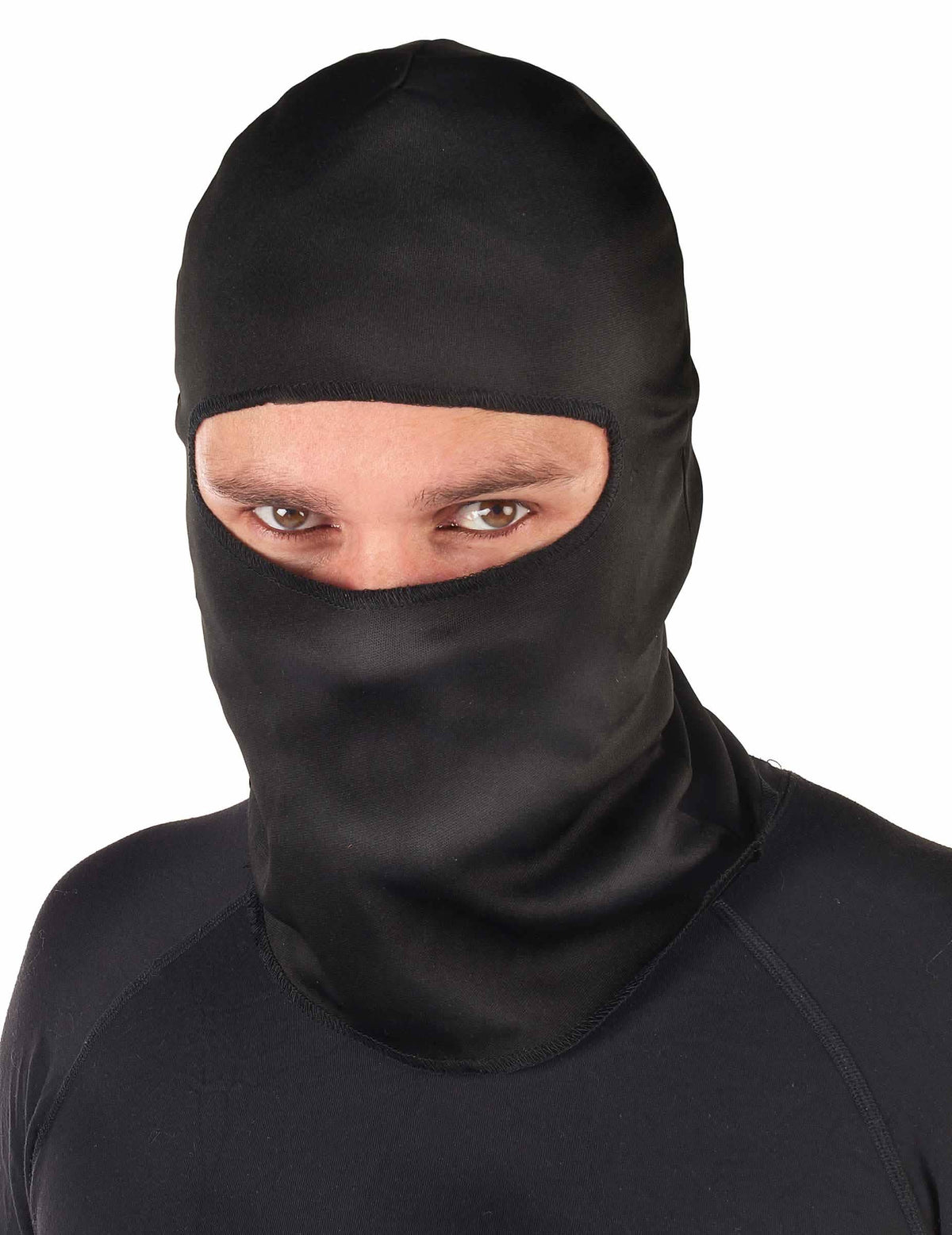 Cagulă ninja pentru adult neagră