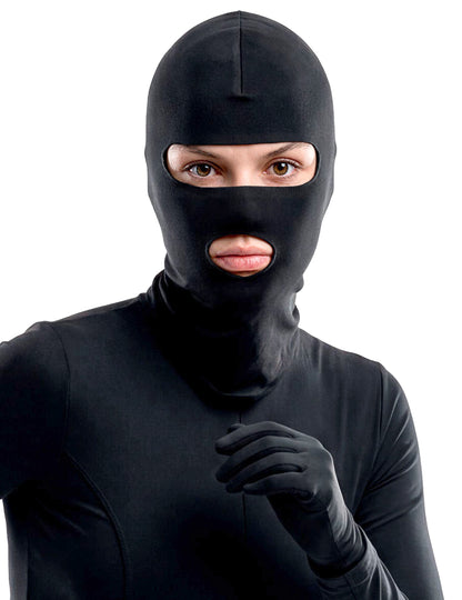 Cagoule noire adulte
