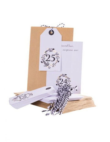 Calendar de Advent: momente minunate, 25 de buzunare de personalizat