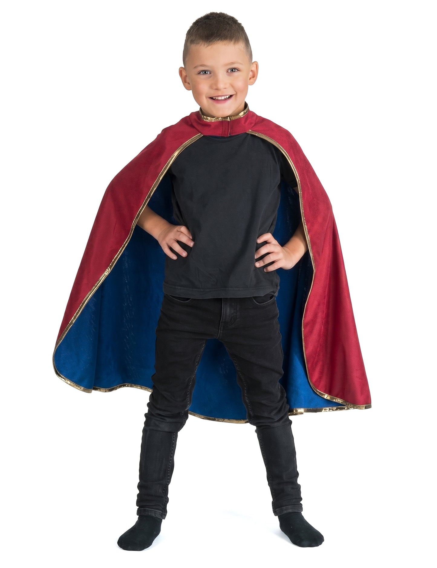Cape de chevalier réversible enfant