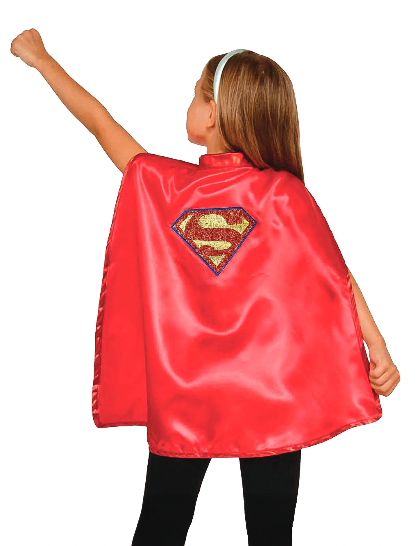 Cape și bandă supergirl super -erou fete