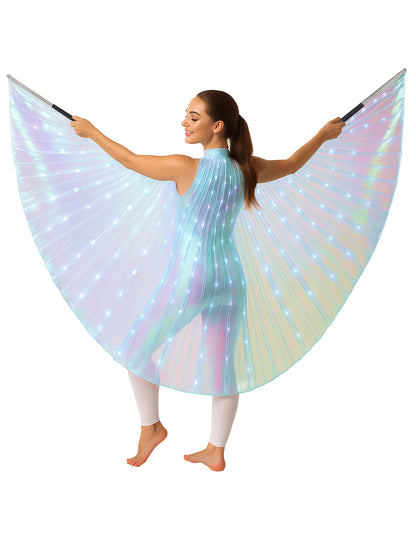 Iris de cap cu tulpini și lumină 140 cm