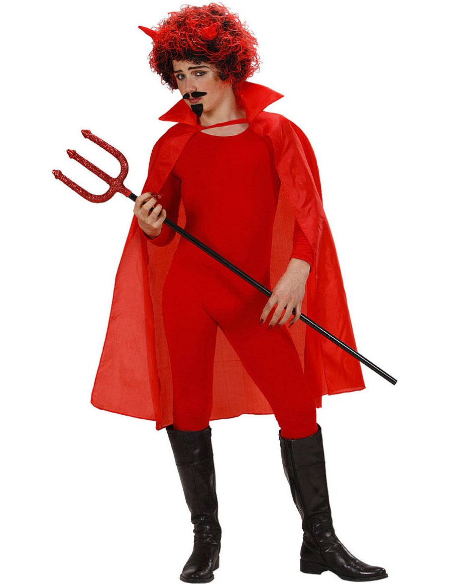 Pelerină cu guler pentru copii roșie