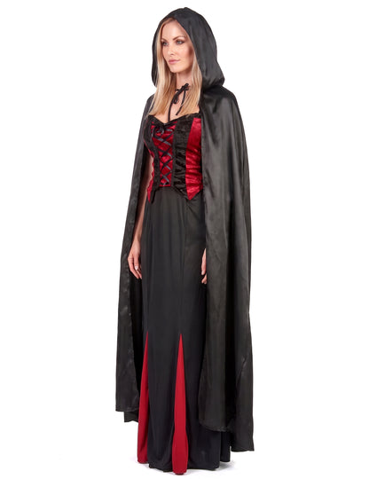 Halloween Adult Negru Vampire Cape