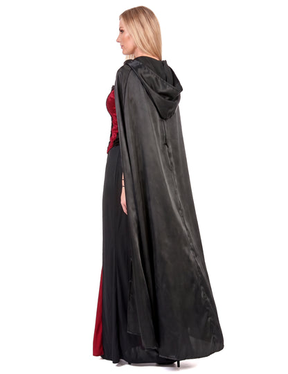 Halloween Adult Negru Vampire Cape