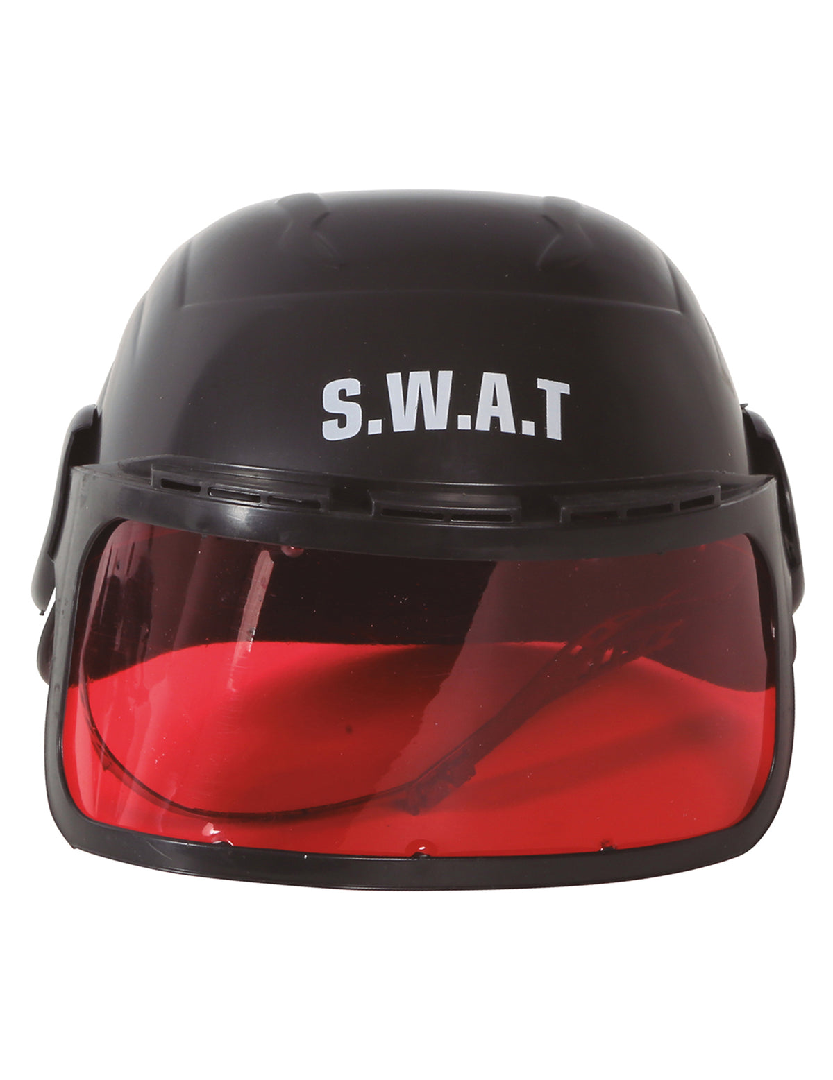 Visière rouge du casque avec visière SWAT pour enfant