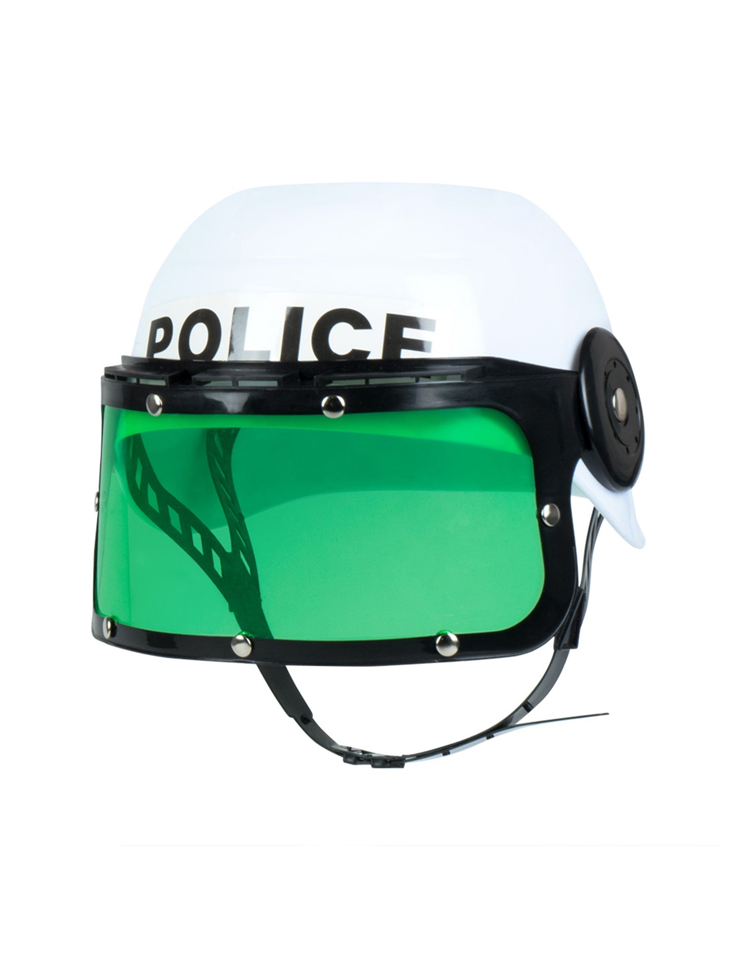 Casca de poliție albă pentru copii