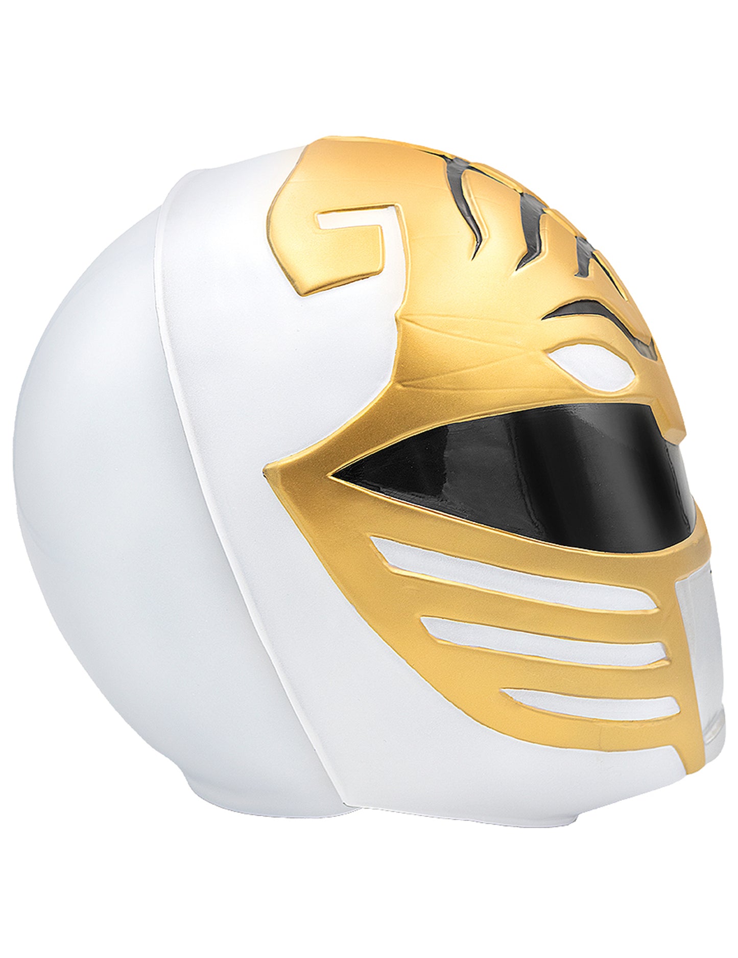 Casca Power Ranger alba pentru adulti