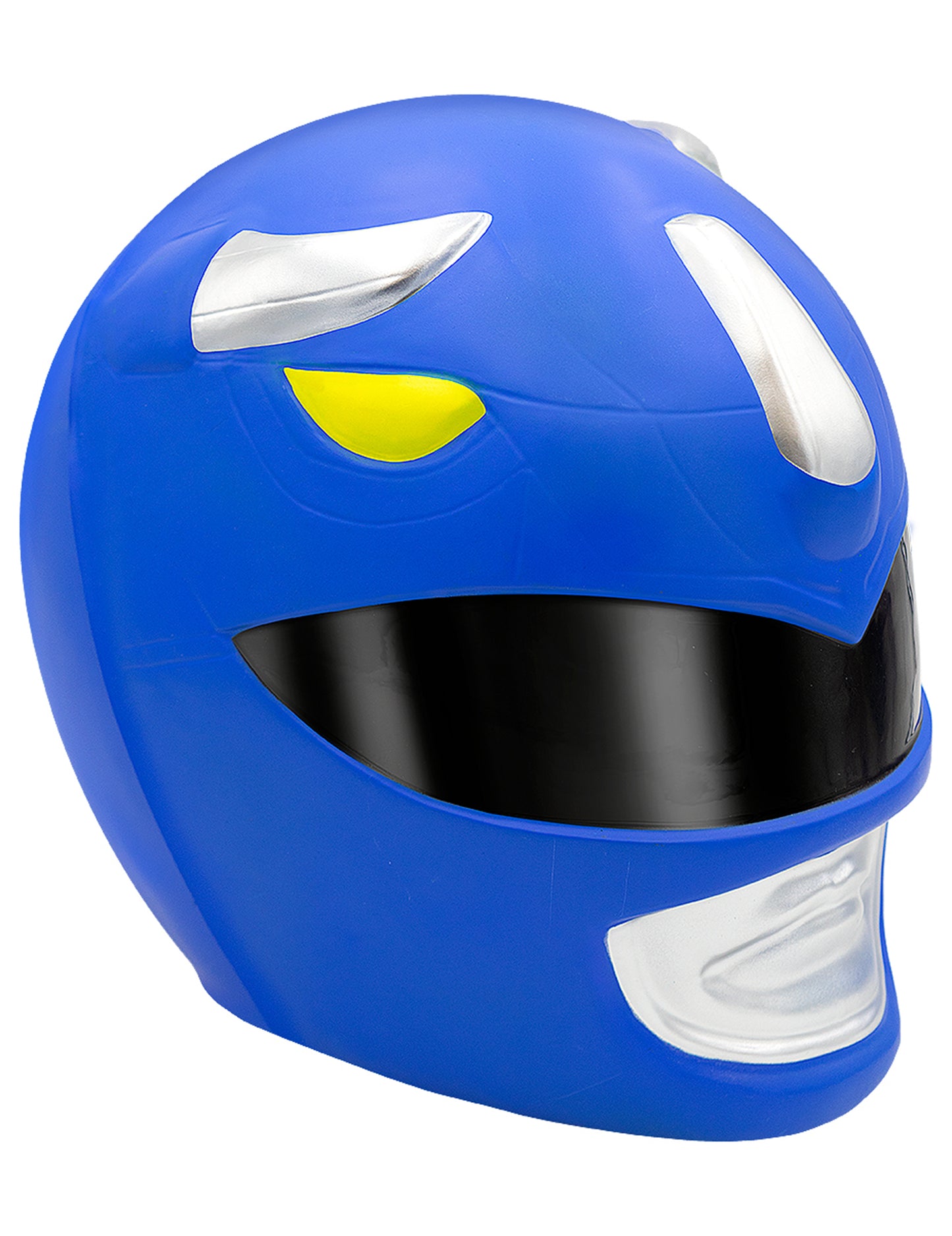 Casca Power Ranger albastra pentru adulti