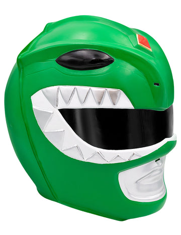 Casca Power Ranger verde pentru adulti