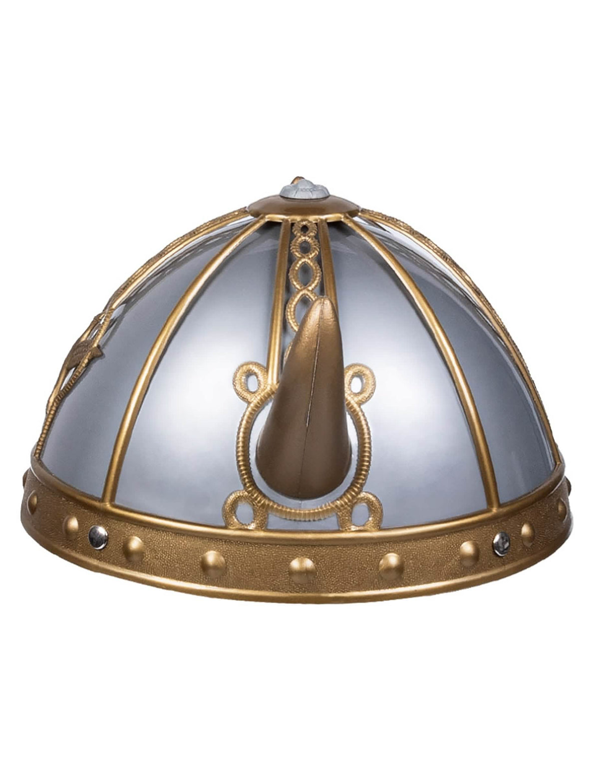 Vedere laterală a căștii vikinge pentru copil