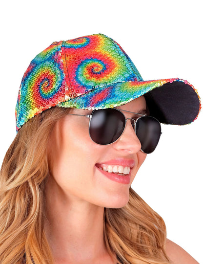 Capac de paiete de cravată pentru adulți