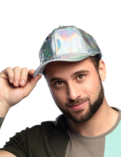 Capace de argint iridiscente pentru adulți