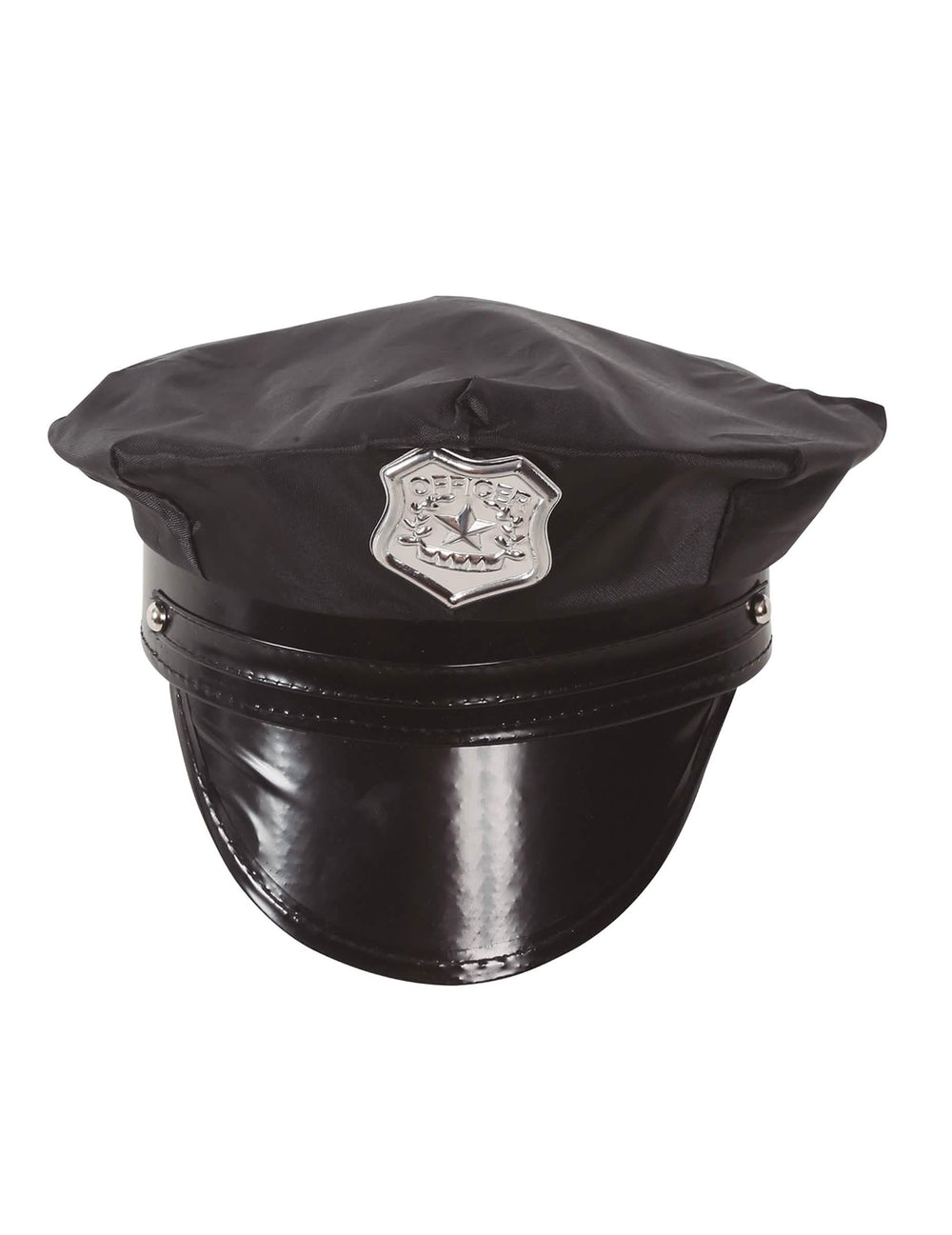 Vedere din față a șepcii de polițist pentru copil