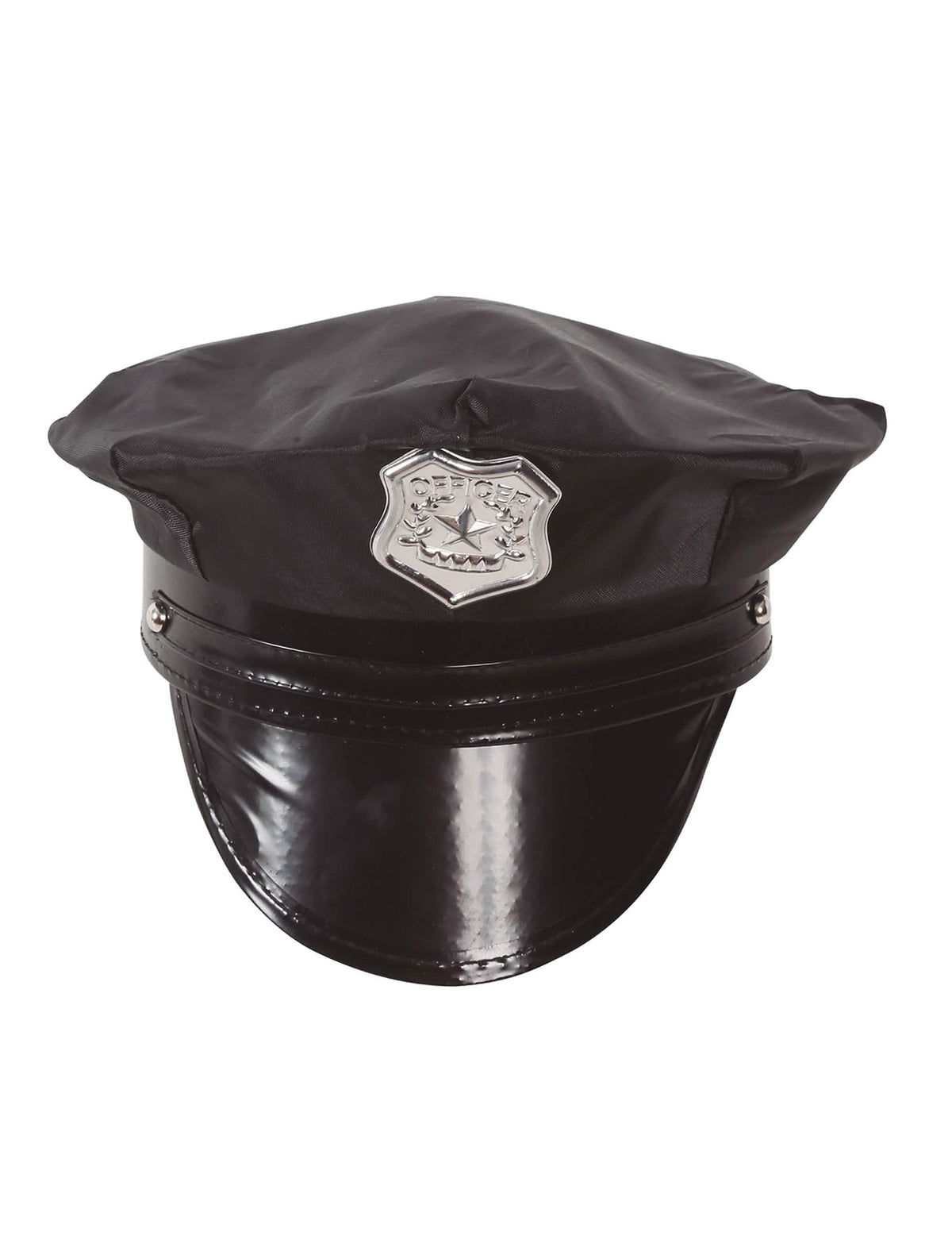 Vedere din față a șepcii de polițist pentru copil