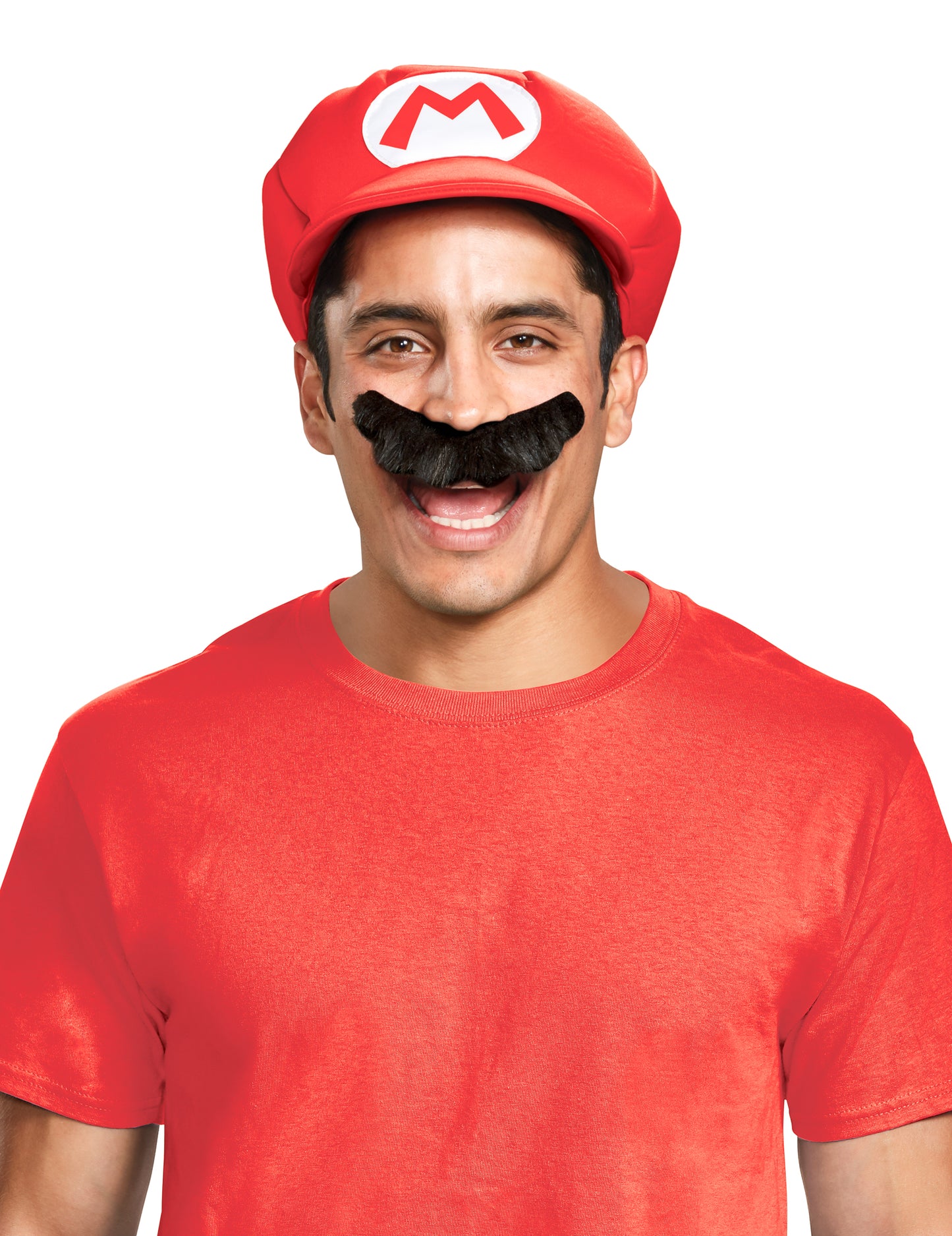 Cap și mustață pentru adulți Mario