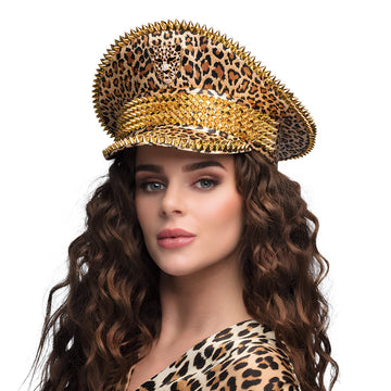 Casquette Léopard adulte
