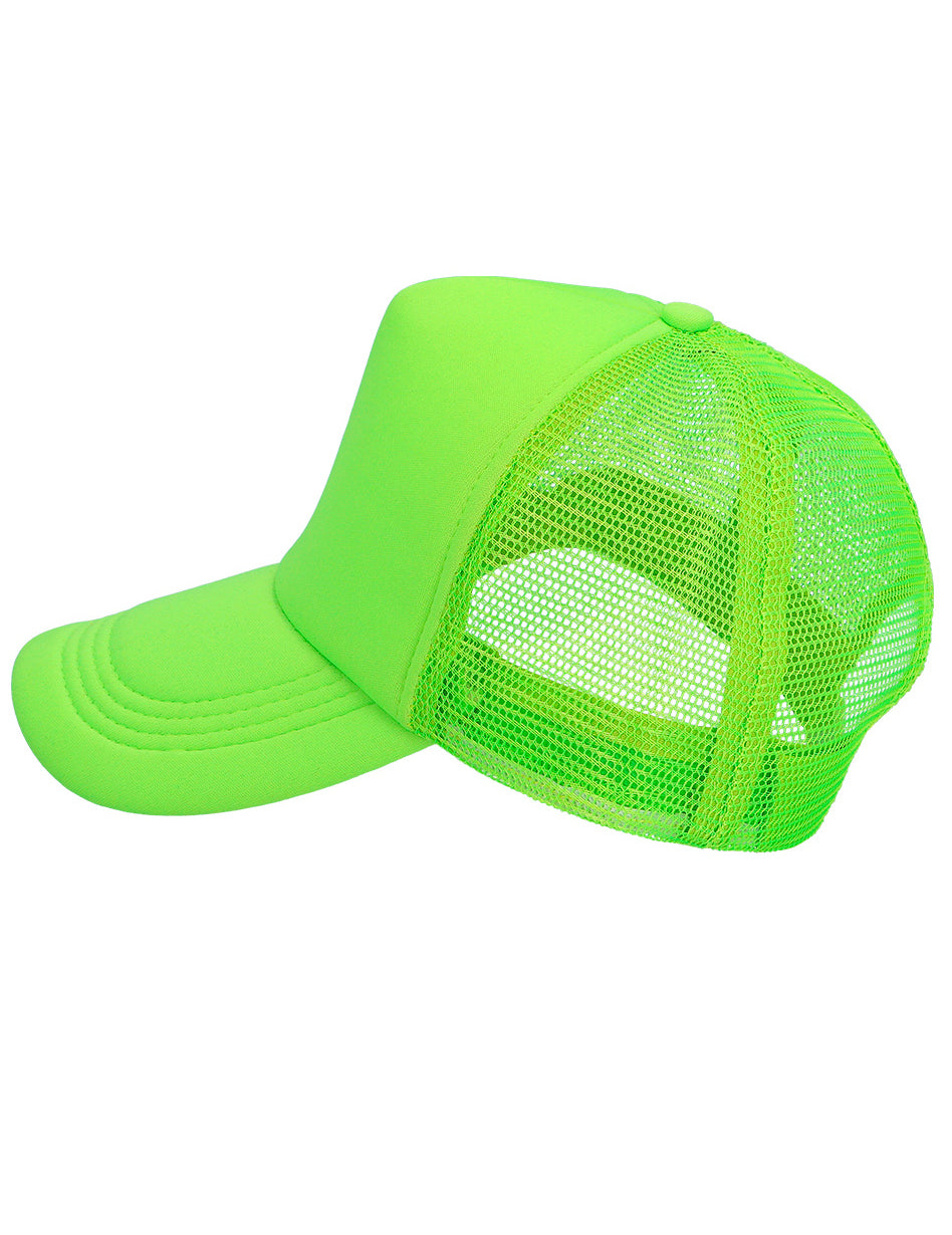 Capac verde fluorescent pentru adulți