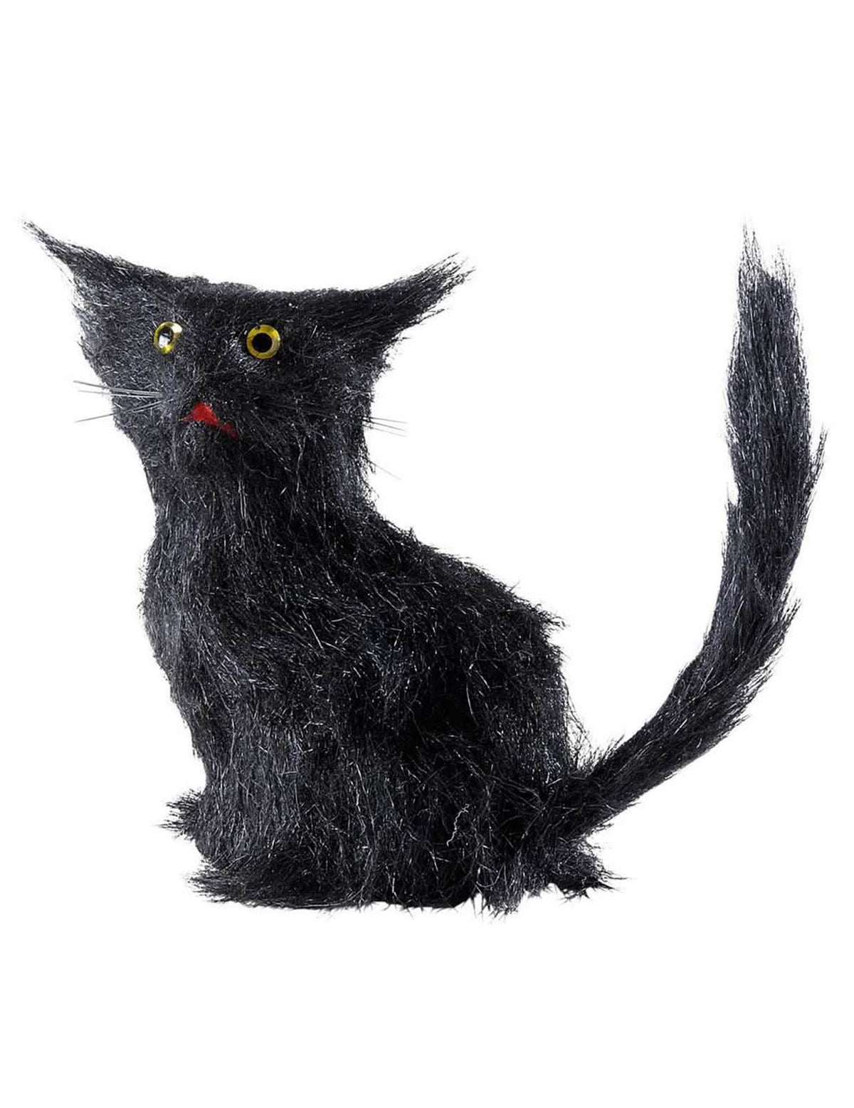 Dimensions du chat noir Halloween pour décoration