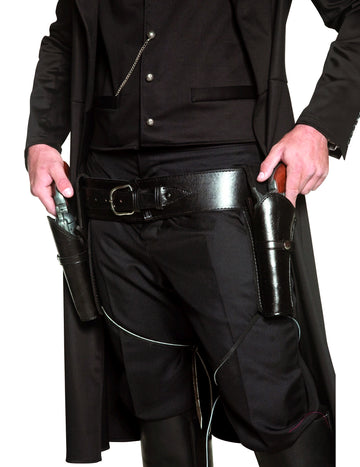 Centură de cowboy cu două cazuri pentru adulți