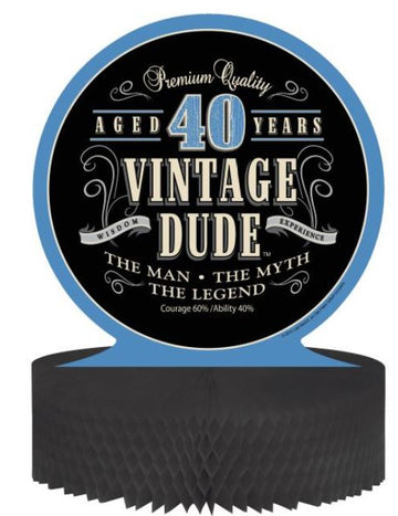 Centrul pentru hârtie de fagure de hârtie vintage 40 de ani 30 x 30 cm