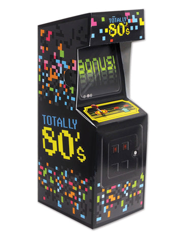 Centru de masă mini arcade joc video anii '80 din carton 