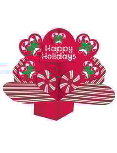 Sărbători fericite Centru de masă de Crăciun