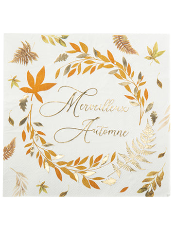 16 șervețele Toamna Minunată 33 x 33 cm 