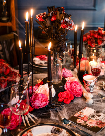 Canumicul de rășină schelet neagră 16 cm