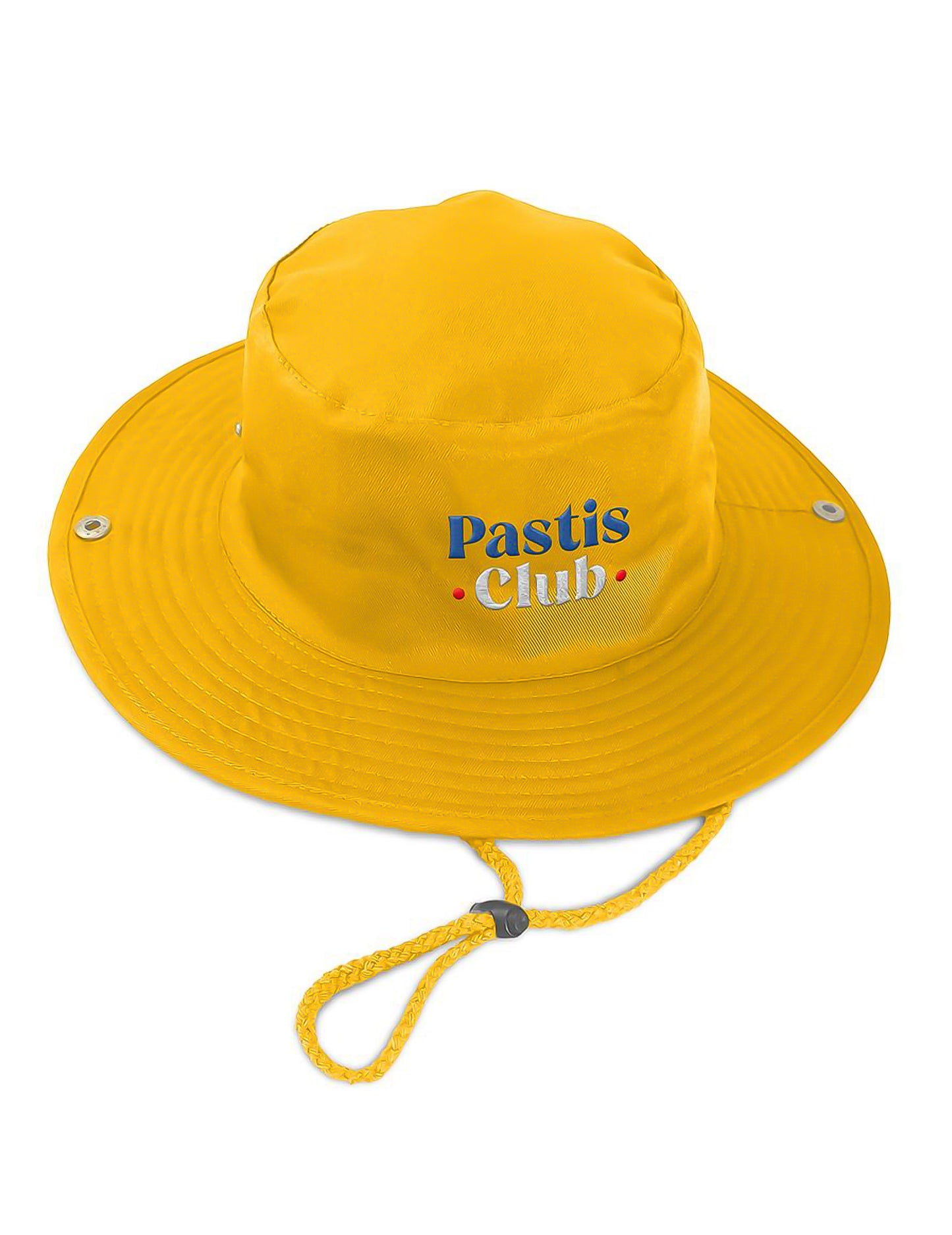 Pălărie cu șnur galben Pastis Club adult 