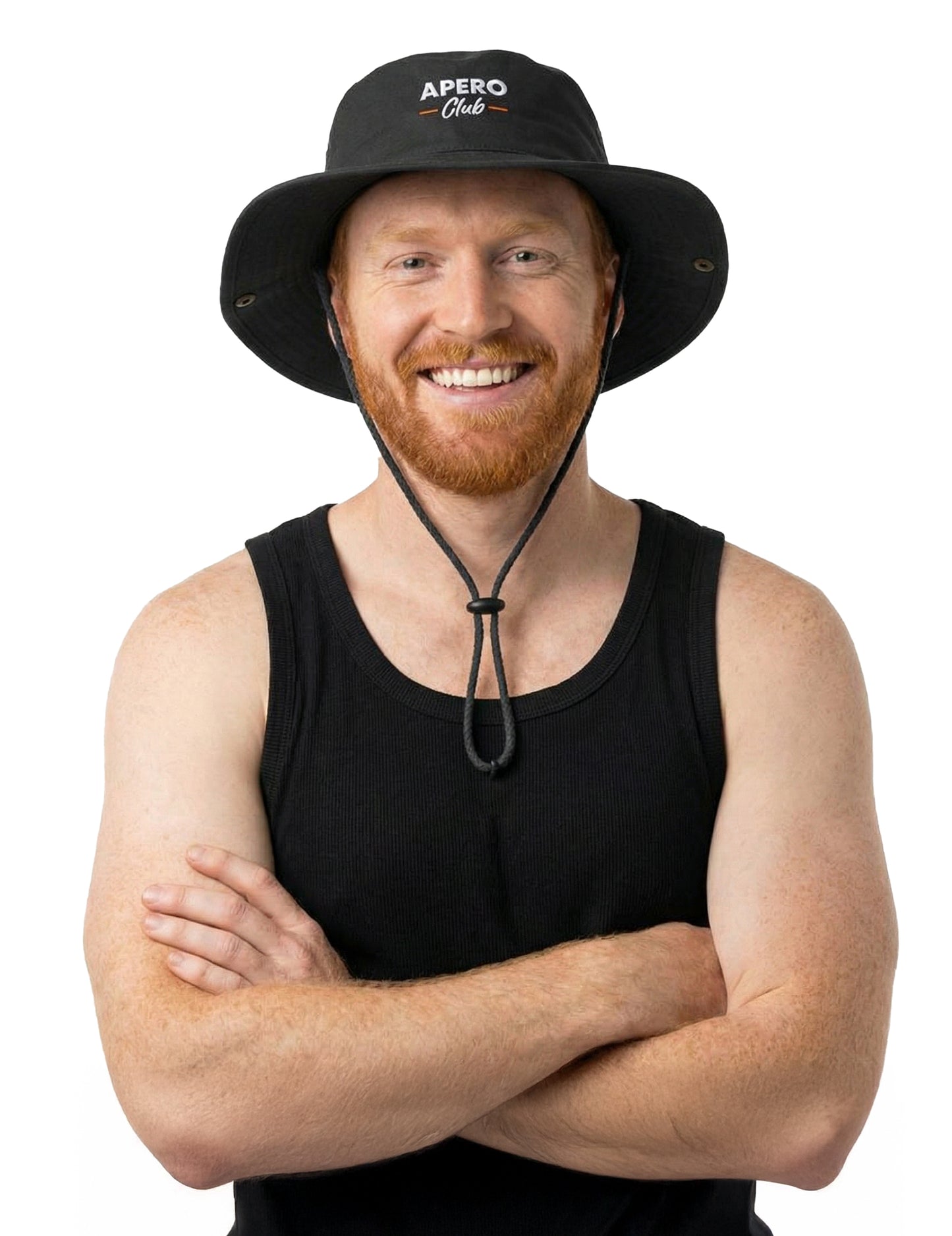 Pălărie cu șnur negru Apero Club 