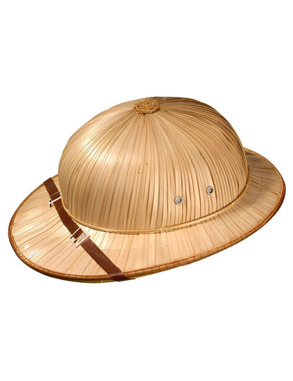 Vue de profil du chapeau aventurier pour adulte