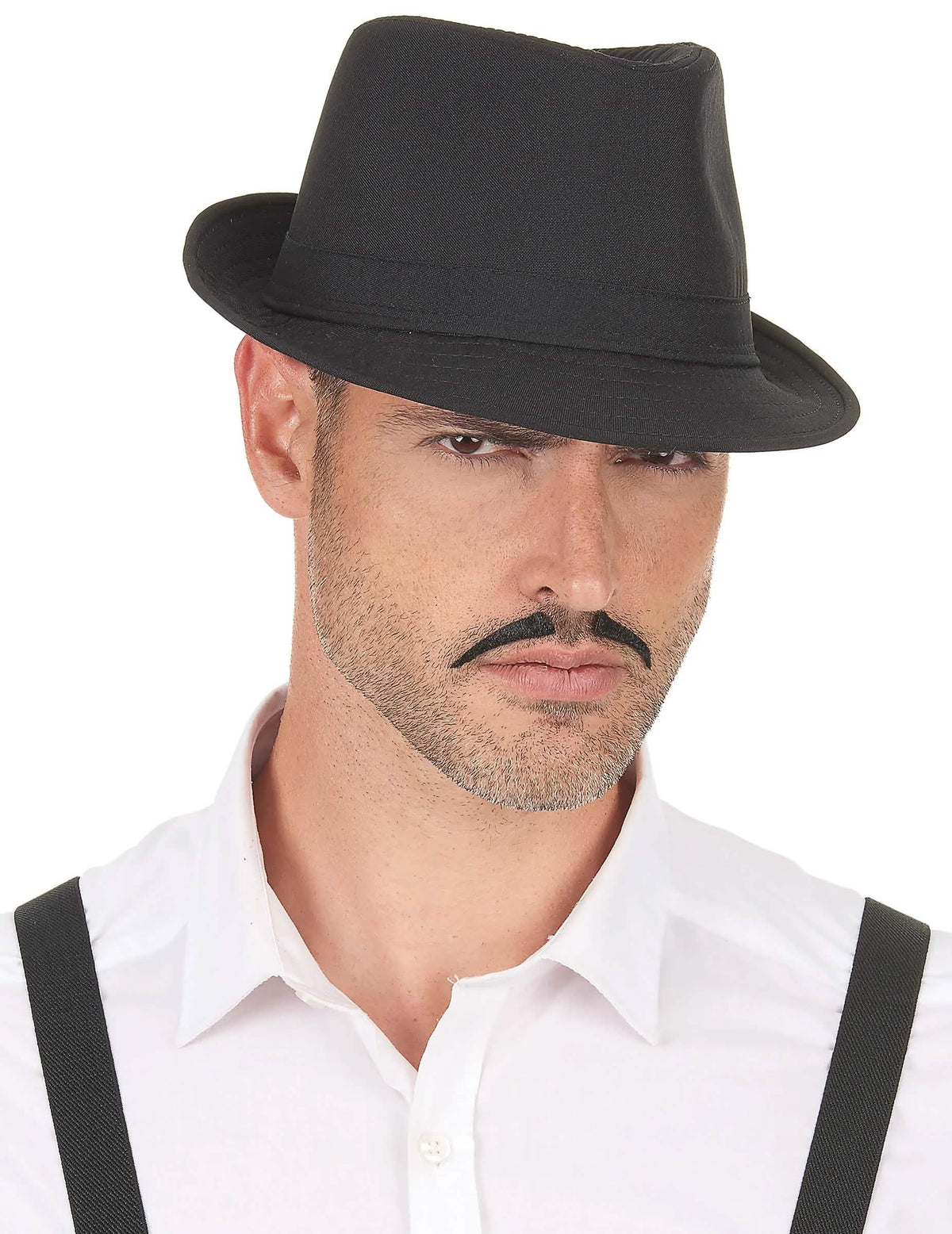 Chapeau borsalino luxe pour adulte noir