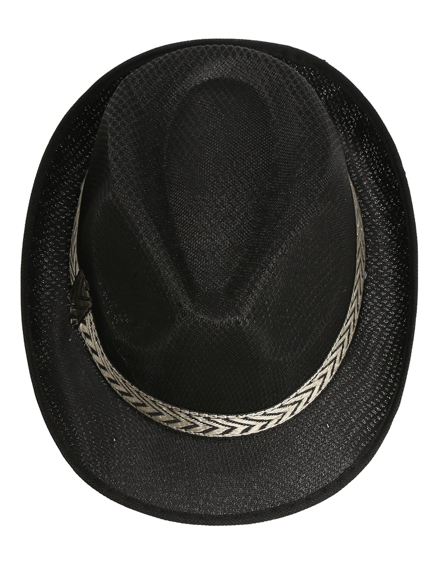 Vue de dessus du chapeau borsalino trilby pour adulte