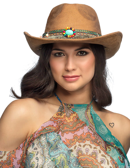 Pălărie de cowboy pentru adulți