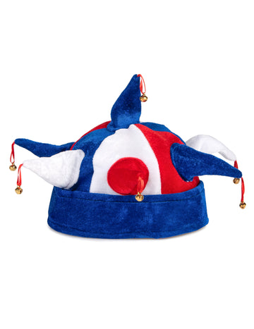 Pălăria de tricolor bouffon susține Franța