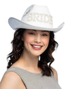 Pălărie de cowboy cu perle Bride femeie