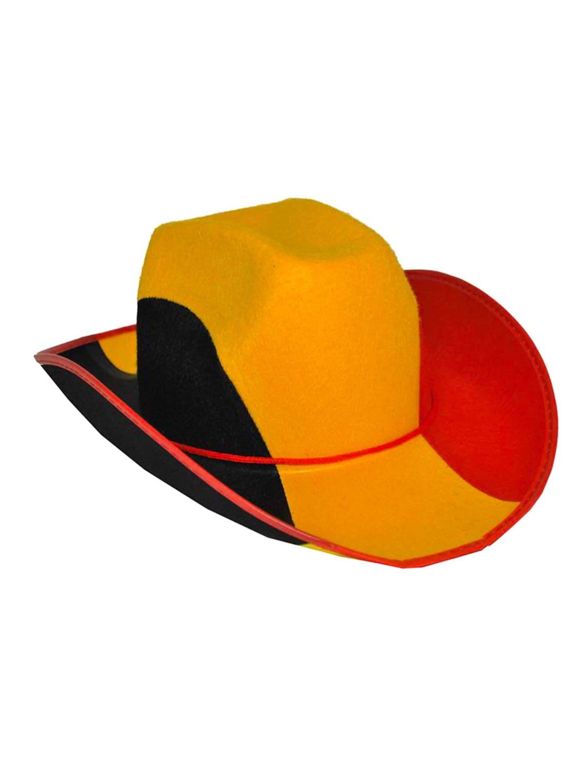 Pălărie de cowboy suporter Belgia adult