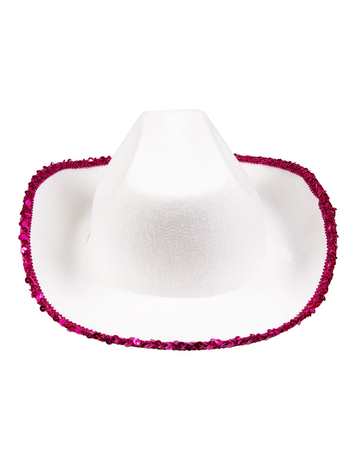 Vue de face du chapeau de cowgirl pour femme