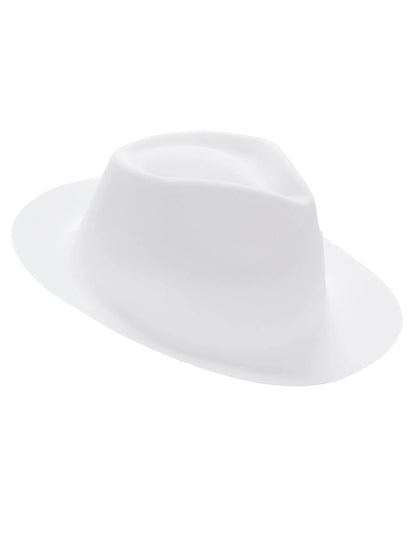 Chapeau de gangster blanc adulte