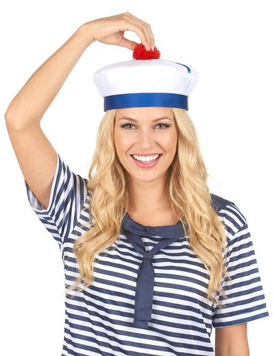 Pălăria marinarului în pompon adult