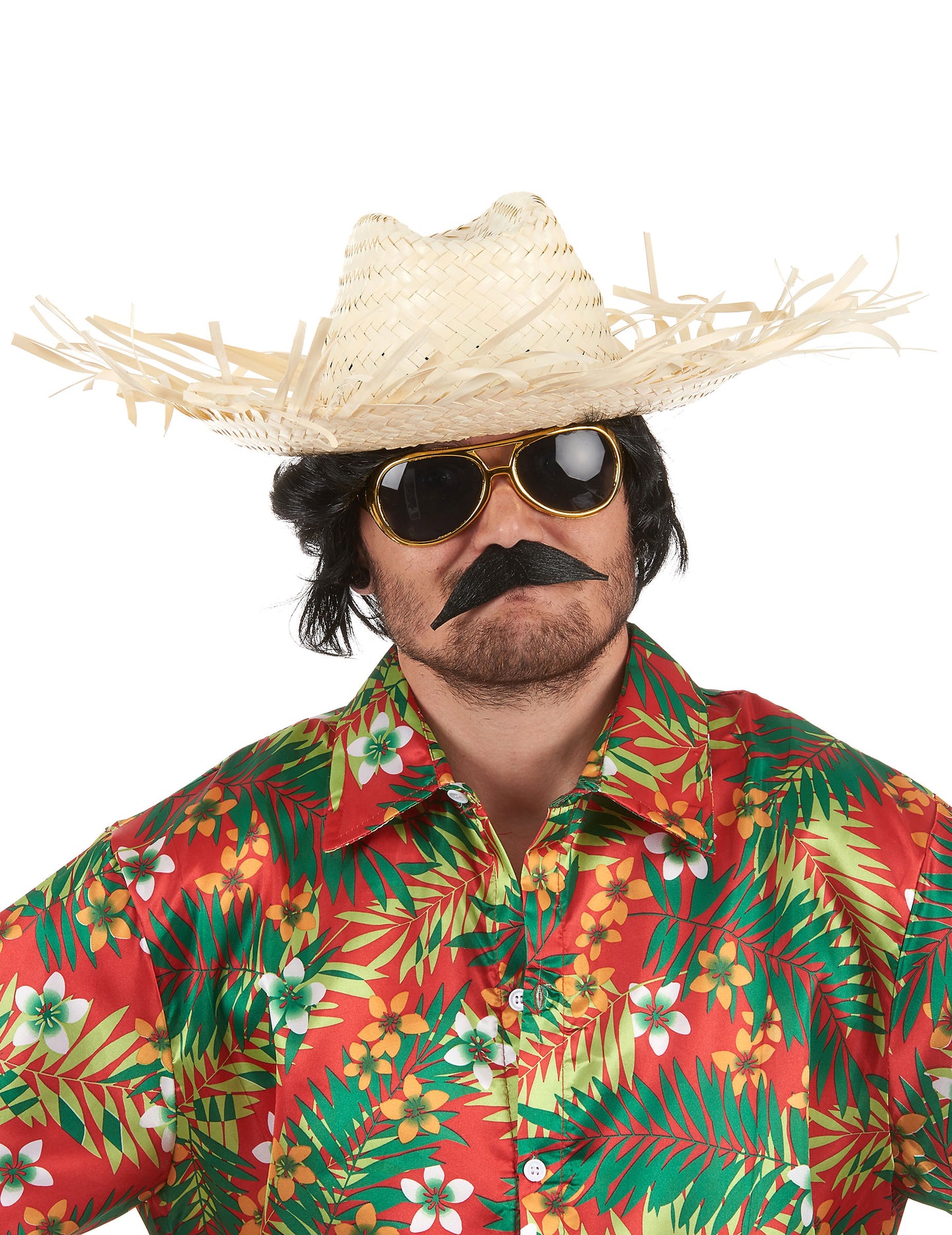 Pălărie de paie împletită pentru adulți din Hawaii